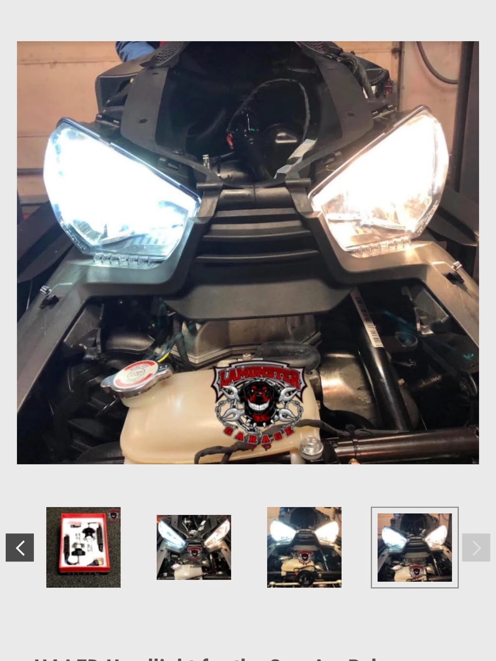 H4 LED Headlight Bulb Kit - Picture 4 of 5
